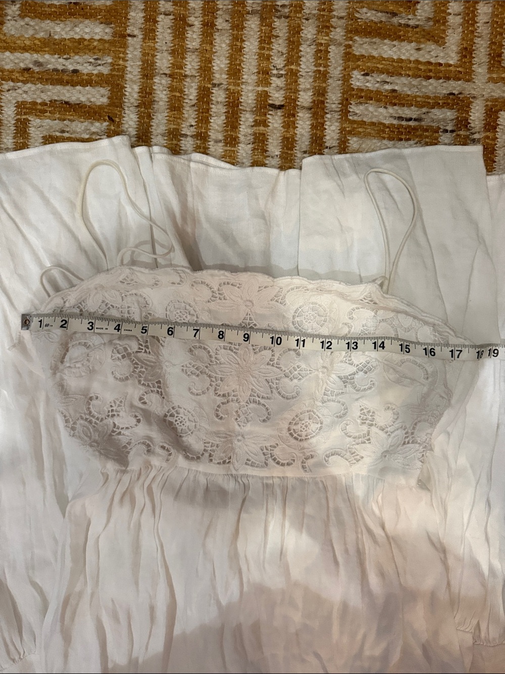 Oysho White Midi Sundress - Picture 10 of 10